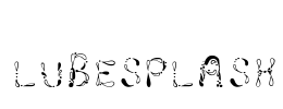 LubeSplash Font Image