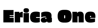 Erica One Font Image