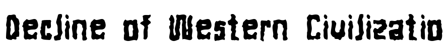 Decline of Western Civilizatio