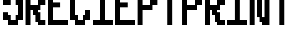 5Recieptprint Font Image