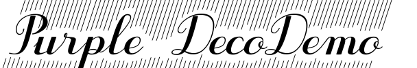 Purple DecoDemo