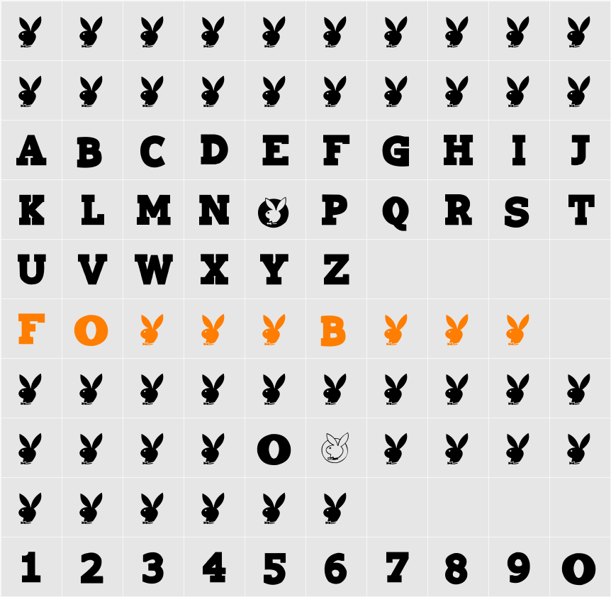 Playtoy Character Map