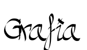 Grafia Font Image