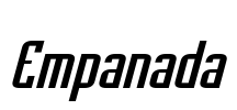 Empanada Font Image