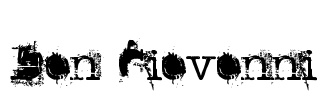 Don Giovonni Font Image
