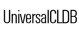 UniversalCLDB Font Image