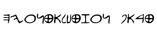 efontalution_part1 Font Image