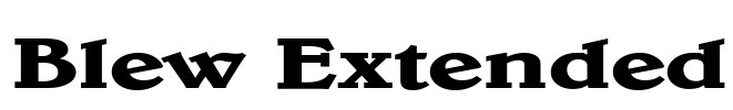 Blew Extended