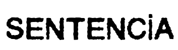 Sentencia Font Image