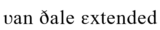 Van Dale Extended