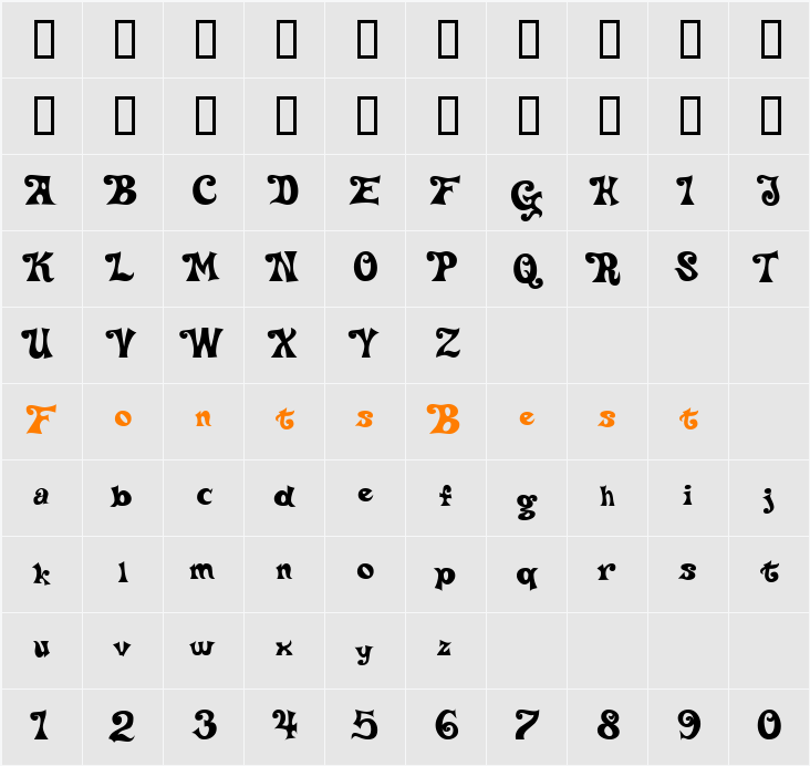 Delta Hey Max Nine Character Map