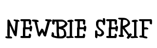 newbie serif