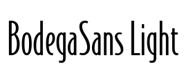 BodegaSans Light