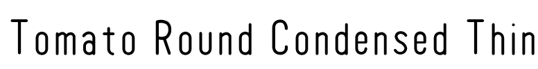 Tomato Round Condensed Thin