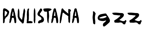 Paulistana 1922 Font Image