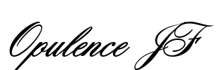 Opulence JF Font Image