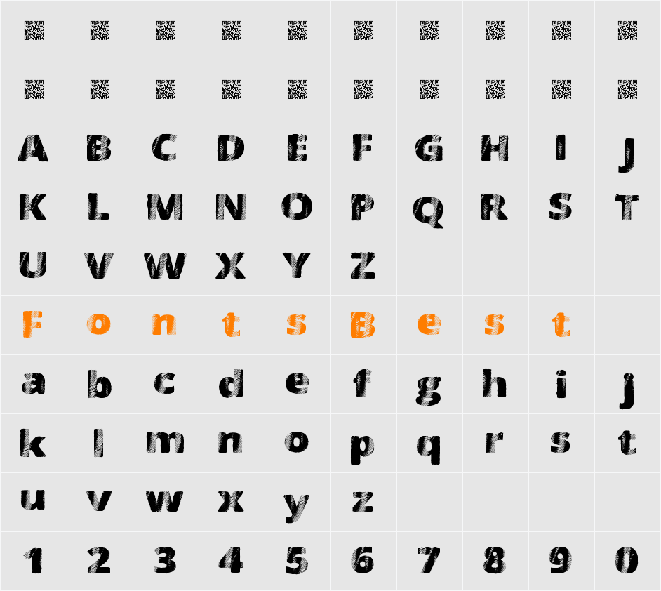 FourSix Character Map