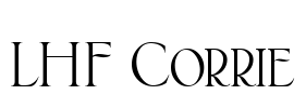LHF Corrie Font Image