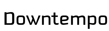 Downtempo Font Image