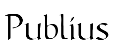 Publius Font Image