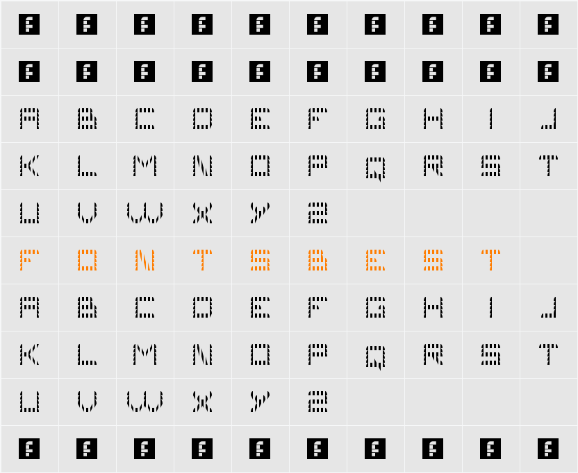 Problems 3 Character Map