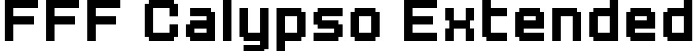 FFF Calypso Extended Font Image