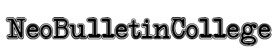 NeoBulletin College