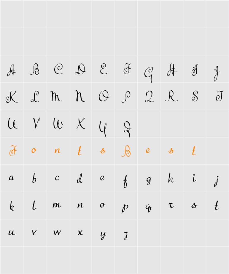 The Beat Goes On Character Map