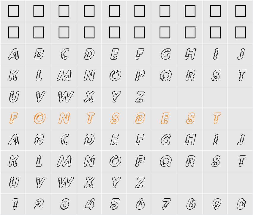 PageClips Character Map