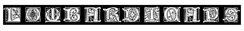 LombardiCaps Font Image
