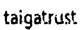 Taigatrust Font Image