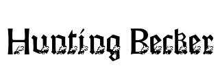 Hunting Becker