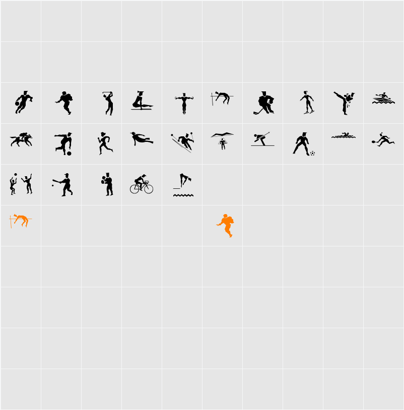 lpsports1 Character Map