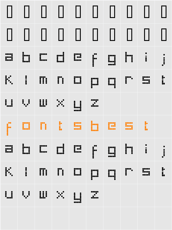 detachable penis Character Map