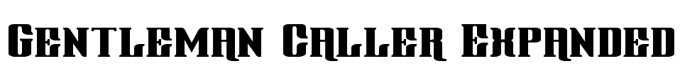 Gentleman Caller Expanded