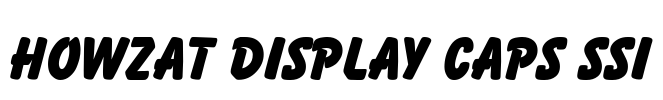 Howzat Display Caps SSi