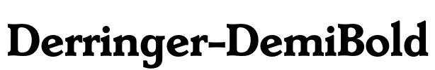 Derringer-DemiBold
