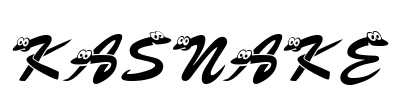 KASnake Font Image