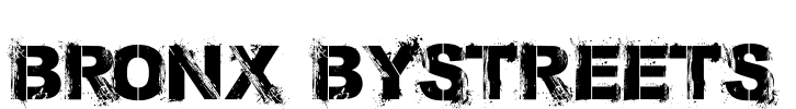 Bronx Bystreets Font Image