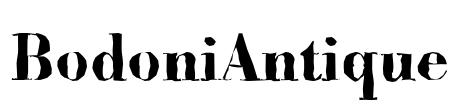BodoniAntique