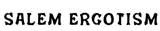 Salem Ergotism Font Image