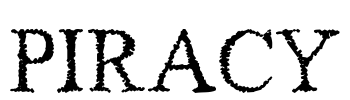 Piracy Font Image