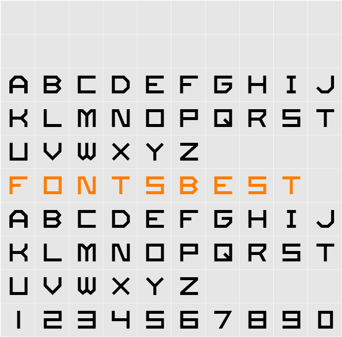 Twode.no Character Map