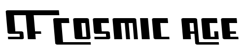 SF Cosmic Age Font Image