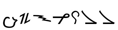 Thorass Font Image