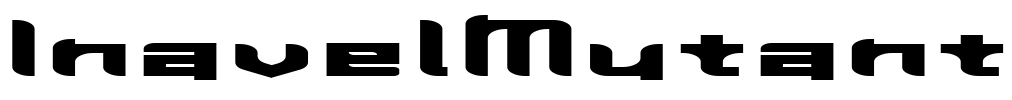 InavelMutant Font Image