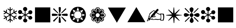dingbats-Thin