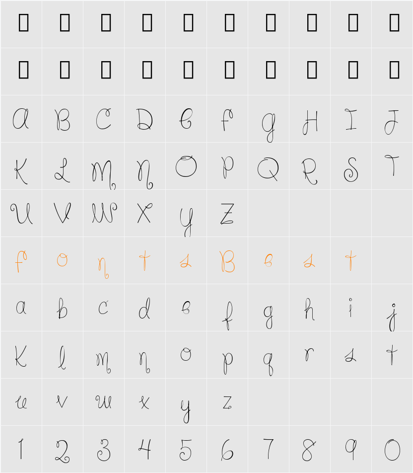Silver Bellybutton Ring Character Map