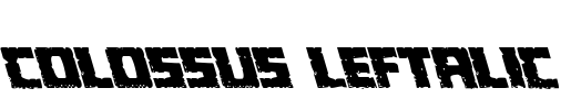 Colossus Leftalic