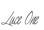 Luce One Font Image